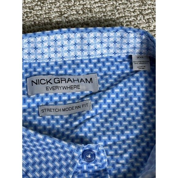nick graham everywhere stretch modern fit Men’s 2XL - Picture 3 of 8
